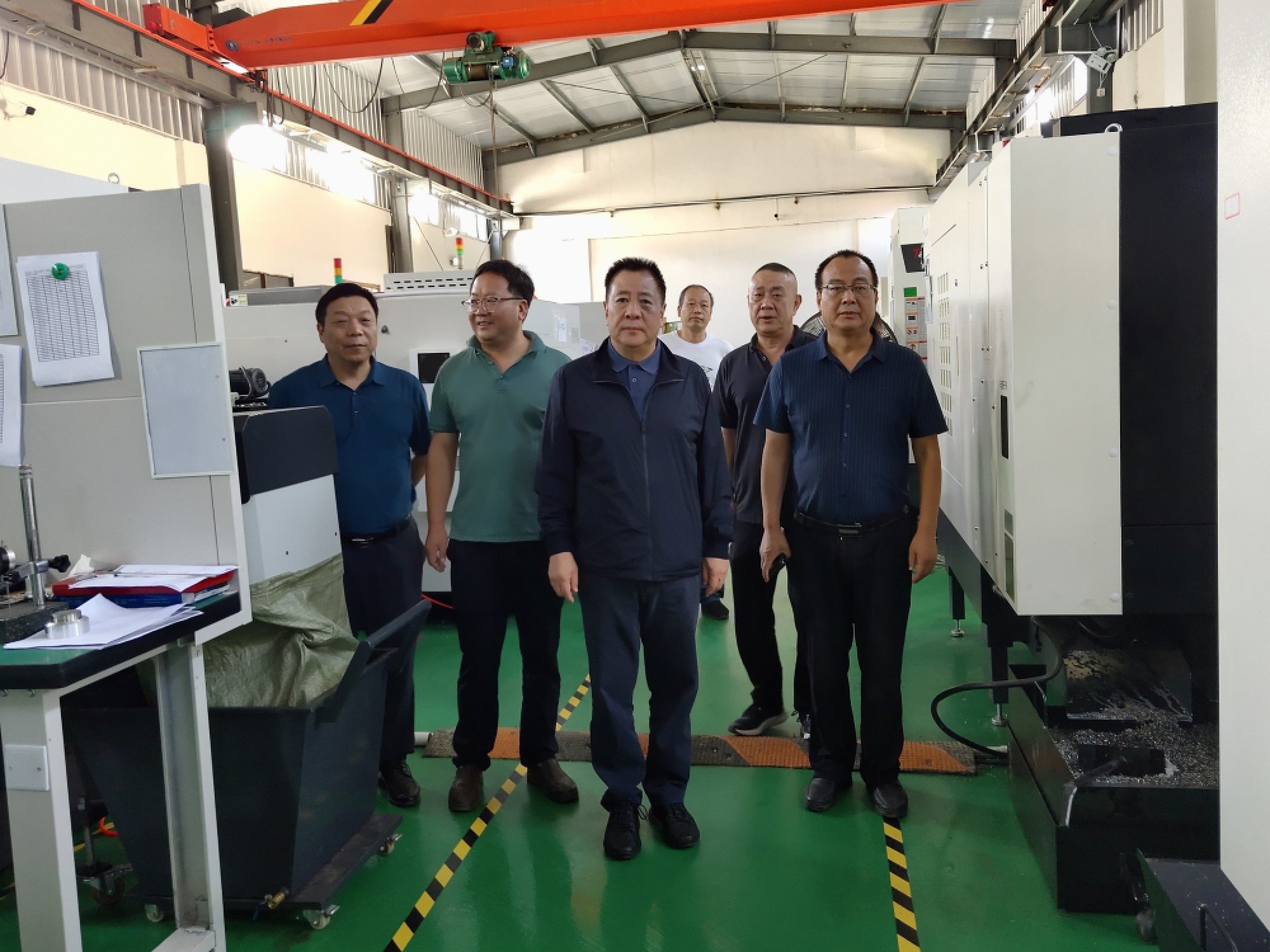 工投集團黨委書記、董事長金輝赴陜西長鋼新興科技產業(yè)公司調研