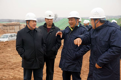 集團領導會同航天六院、航天六院十一所（京）調研灞橋生活垃圾無害化處理項目