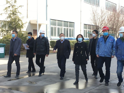 【陜重有限】市國資委巡視員許一雙一行檢查、指導(dǎo)陜重公司疫情防控工作